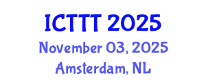 International Conference on Telecare, Telehealth and Telemedicine (ICTTT) November 03, 2025 - Amsterdam, Netherlands
