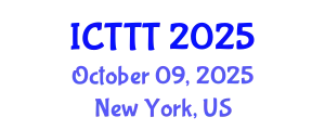 International Conference on Telecare, Telehealth and Telemedicine (ICTTT) October 09, 2025 - New York, United States