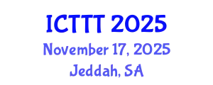 International Conference on Telecare, Telehealth and Telemedicine (ICTTT) November 17, 2025 - Jeddah, Saudi Arabia