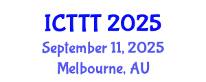 International Conference on Telecare, Telehealth and Telemedicine (ICTTT) September 11, 2025 - Melbourne, Australia