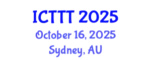 International Conference on Telecare, Telehealth and Telemedicine (ICTTT) October 16, 2025 - Sydney, Australia