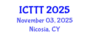 International Conference on Telecare, Telehealth and Telemedicine (ICTTT) November 03, 2025 - Nicosia, Cyprus