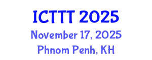 International Conference on Telecare, Telehealth and Telemedicine (ICTTT) November 17, 2025 - Phnom Penh, Cambodia