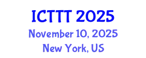 International Conference on Telecare, Telehealth and Telemedicine (ICTTT) November 10, 2025 - New York, United States