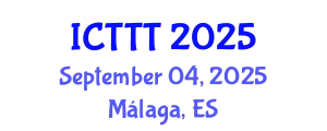 International Conference on Telecare, Telehealth and Telemedicine (ICTTT) September 04, 2025 - Málaga, Spain