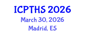 International Conference on Physical Therapy and Health Sciences (ICPTHS) March 30, 2026 - Madrid, Spain