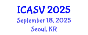 International Conference on Animal Sciences and Veterinary (ICASV) September 18, 2025 - Seoul, Republic of Korea