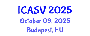 International Conference on Animal Sciences and Veterinary (ICASV) October 09, 2025 - Budapest, Hungary