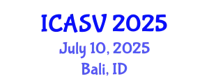 International Conference on Animal Sciences and Veterinary (ICASV) July 10, 2025 - Bali, Indonesia