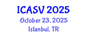 International Conference on Animal Sciences and Veterinary (ICASV) October 23, 2025 - Istanbul, Turkey