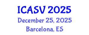 International Conference on Animal Sciences and Veterinary (ICASV) December 25, 2025 - Barcelona, Spain