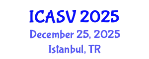 International Conference on Animal Sciences and Veterinary (ICASV) December 25, 2025 - Istanbul, Turkey