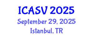 International Conference on Animal Sciences and Veterinary (ICASV) September 29, 2025 - Istanbul, Turkey