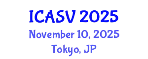 International Conference on Animal Sciences and Veterinary (ICASV) November 10, 2025 - Tokyo, Japan