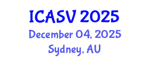 International Conference on Animal Sciences and Veterinary (ICASV) December 04, 2025 - Sydney, Australia