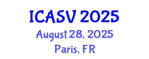 International Conference on Animal Sciences and Veterinary (ICASV) August 28, 2025 - Paris, France