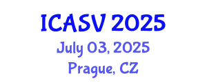 International Conference on Animal Sciences and Veterinary (ICASV) July 03, 2025 - Prague, Czechia