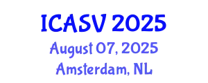 International Conference on Animal Sciences and Veterinary (ICASV) August 07, 2025 - Amsterdam, Netherlands