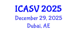 International Conference on Animal Sciences and Veterinary (ICASV) December 29, 2025 - Dubai, United Arab Emirates