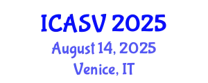 International Conference on Animal Sciences and Veterinary (ICASV) August 14, 2025 - Venice, Italy