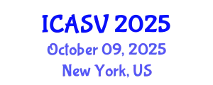 International Conference on Animal Sciences and Veterinary (ICASV) October 09, 2025 - New York, United States