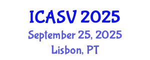International Conference on Animal Sciences and Veterinary (ICASV) September 25, 2025 - Lisbon, Portugal
