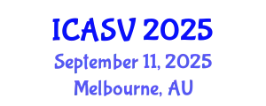 International Conference on Animal Sciences and Veterinary (ICASV) September 11, 2025 - Melbourne, Australia