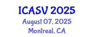 International Conference on Animal Sciences and Veterinary (ICASV) August 07, 2025 - Montreal, Canada