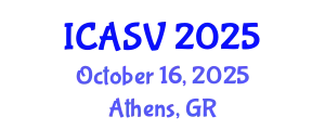 International Conference on Animal Sciences and Veterinary (ICASV) October 16, 2025 - Athens, Greece