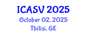 International Conference on Animal Sciences and Veterinary (ICASV) October 02, 2025 - Tbilisi, Georgia