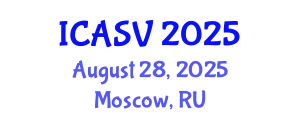 International Conference on Animal Sciences and Veterinary (ICASV) August 28, 2025 - Moscow, Russia