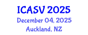 International Conference on Animal Sciences and Veterinary (ICASV) December 04, 2025 - Auckland, New Zealand