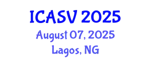 International Conference on Animal Sciences and Veterinary (ICASV) August 07, 2025 - Lagos, Nigeria
