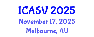 International Conference on Animal Sciences and Veterinary (ICASV) November 17, 2025 - Melbourne, Australia