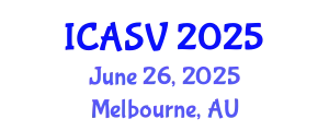 International Conference on Animal Sciences and Veterinary (ICASV) June 26, 2025 - Melbourne, Australia