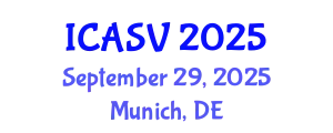International Conference on Animal Sciences and Veterinary (ICASV) September 29, 2025 - Munich, Germany