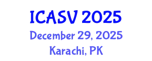 International Conference on Animal Sciences and Veterinary (ICASV) December 29, 2025 - Karachi, Pakistan