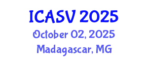 International Conference on Animal Sciences and Veterinary (ICASV) October 02, 2025 - Madagascar, Madagascar