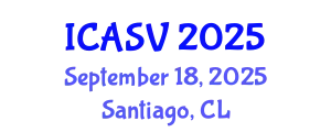 International Conference on Animal Sciences and Veterinary (ICASV) September 18, 2025 - Santiago, Chile