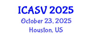 International Conference on Animal Sciences and Veterinary (ICASV) October 23, 2025 - Houston, United States