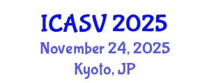 International Conference on Animal Sciences and Veterinary (ICASV) November 24, 2025 - Kyoto, Japan