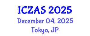 International Conference on Zoology and Animal Science (ICZAS) December 04, 2025 - Tokyo, Japan