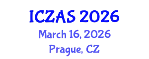 International Conference on Zoology and Animal Science (ICZAS) March 16, 2026 - Prague, Czechia
