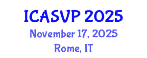 International Conference on Animal Sciences and Veterinary Pathology (ICASVP) November 17, 2025 - Rome, Italy