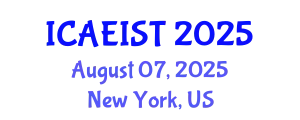 International Conference on Aeronautical Engineering and Innovative Spacecraft Technologies (ICAEIST) August 07, 2025 - New York, United States