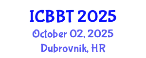 International Conference on Biofuels, Bioenergy and Technology (ICBBT) October 02, 2025 - Dubrovnik, Croatia