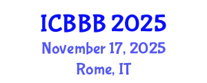 International Conference on Bioenergy, Biofuels and Bioproducts (ICBBB) November 17, 2025 - Rome, Italy