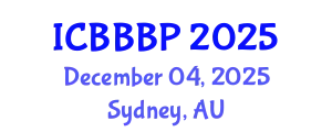 International Conference on Bioenergy, Biogas and Biogas Production (ICBBBP) December 04, 2025 - Sydney, Australia