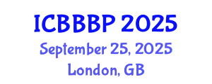 International Conference on Bioenergy, Biogas and Biogas Production (ICBBBP) September 25, 2025 - London, United Kingdom