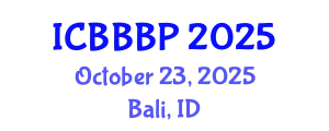 International Conference on Bioenergy, Biogas and Biogas Production (ICBBBP) October 23, 2025 - Bali, Indonesia